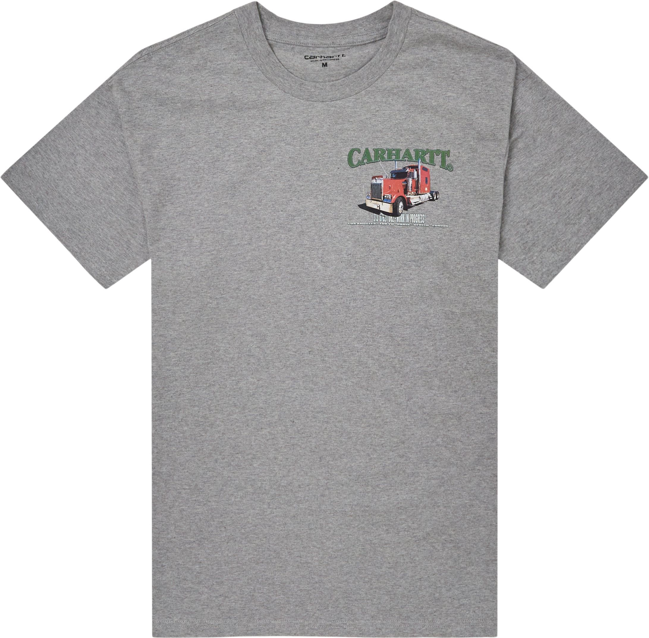 Carhartt WIP T-shirts S/S ON THE ROAD I030215 Grå